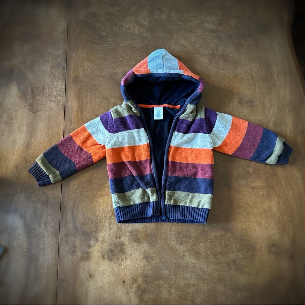 Striped Kids Hoodie